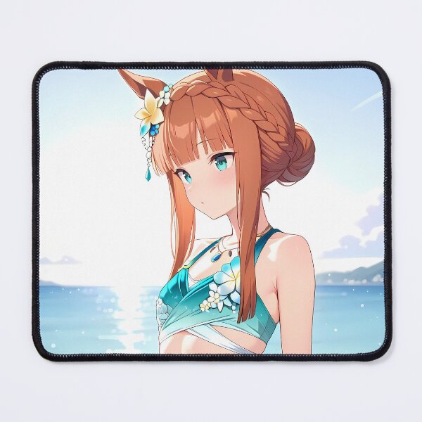 Item preview, Silence Suzuka Ocean Breeze Anime Girl Uma Musume Pretty Derby designed and sold by Tokyonomad.
