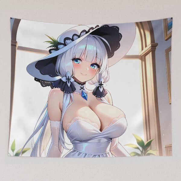 Item preview, Anime Celestial Butterfly Illustrious Azur Lane Midnight Elegance with Grace designed and sold by mildaclairmo.