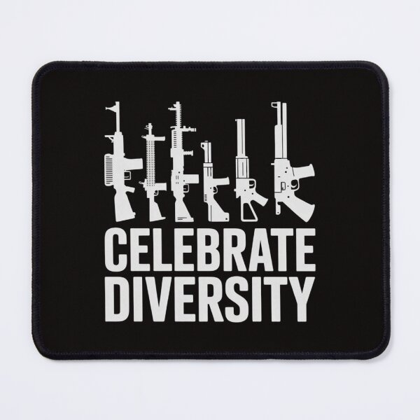 Item preview, Gun Celebrate Diversity Gun Owner designed and sold by silladive.