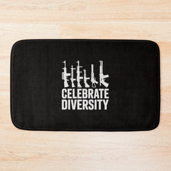 Item preview, Gun Celebrate Diversity Gun Owner designed and sold by silladive.