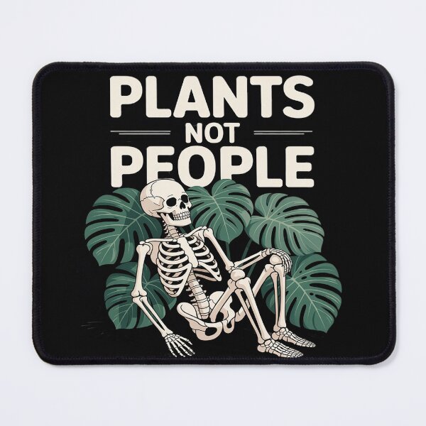 Item preview, Plants Not People SkeletonPiping Plover Bird Funny Cute Animal Watching designed and sold by LegendsArt75.