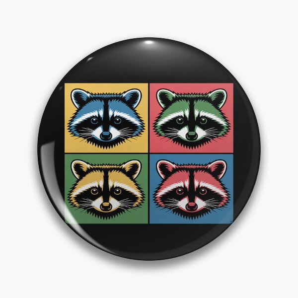 Item preview, Pop Art Racoon T-Shirt Cute Raccoon Lover designed and sold by LegendsArt75.