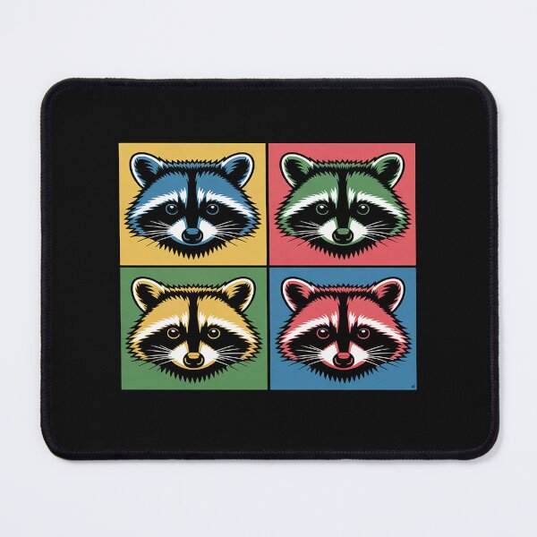Item preview, Pop Art Racoon T-Shirt Cute Raccoon Lover designed and sold by LegendsArt75.