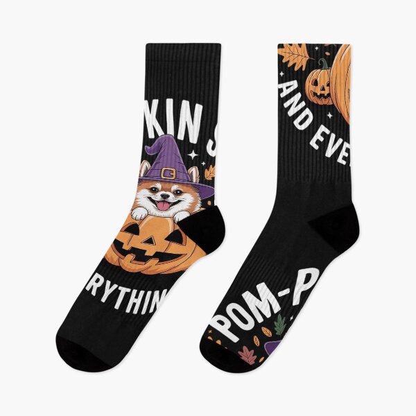 Item preview, Pom pkin Spice and Everything Nice Pomeranian Halloween designed and sold by LegendsArt75.