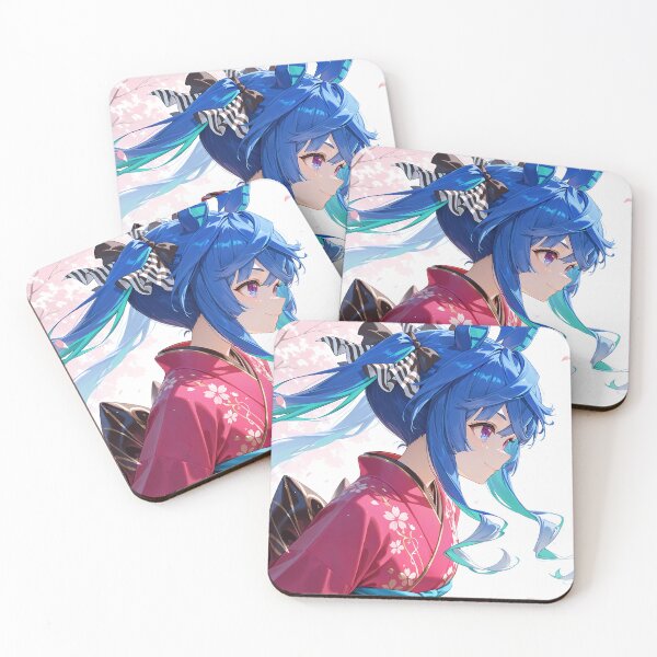 Item preview, Twin Turbo Traditional Uma Musume Pretty Derby Waifu Sakura Kimono designed and sold by Tokyonomad.