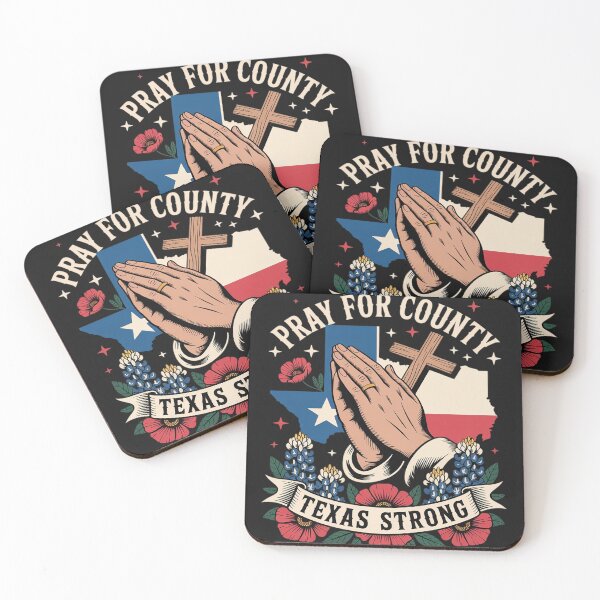 Item preview, Pray for Kerr County Texas Strong Faith Design 2 designed and sold by LegendsArt75.