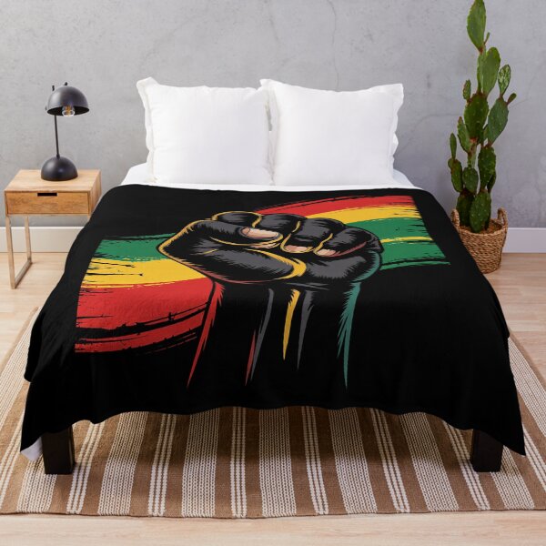 Item preview, Power Fist Juneteenth Cool Melanin Pride African American designed and sold by catsdothingz.