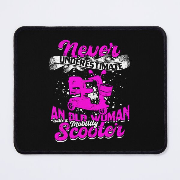 Item preview, Never Underestimate An Old Woman With A Mobility Scooter designed and sold by donadonvgran.