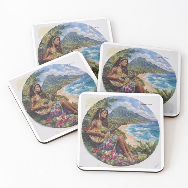 Aperçu de l'œuvre Hula hawaïen créée et vendue par LizsShop.