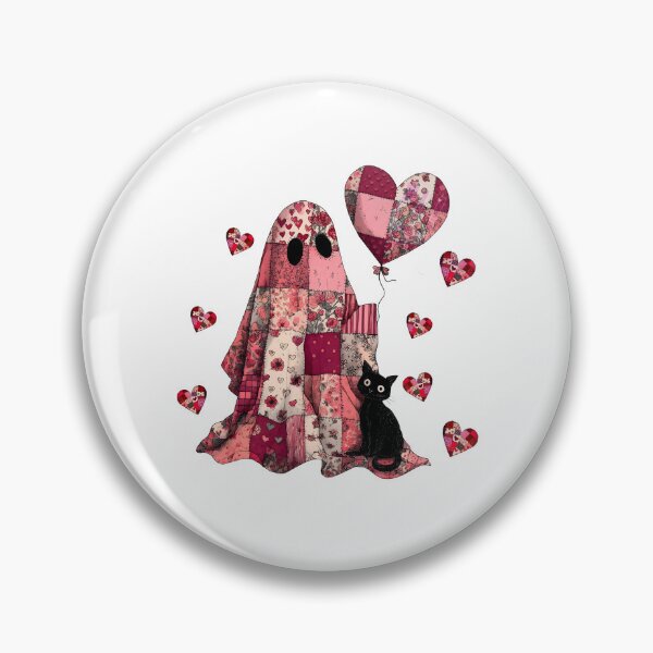 Item preview, Patchwork Valentine Ghost designed and sold by Shelyapinglasha.