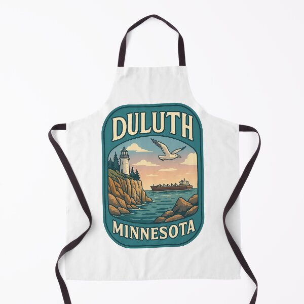 Item preview, Duluth Minnesota Lighthouse and Lake Superior Freighter designed and sold by Aryabek.