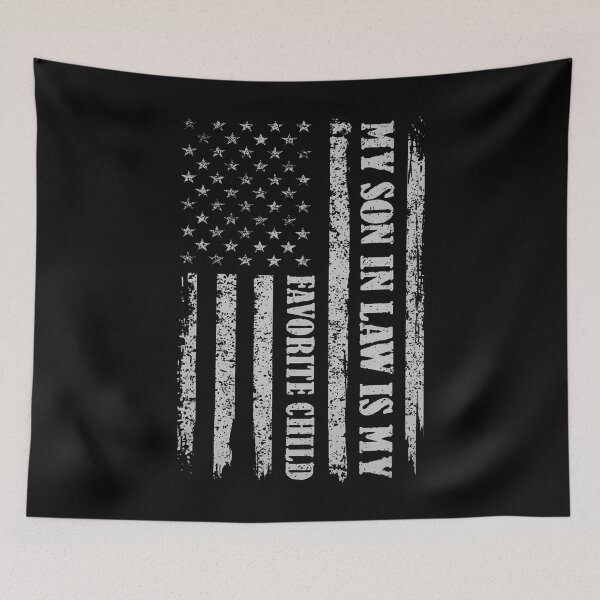 Item preview, My Son In Law Is My Favorite Child Fathers Day Usa Flag designed and sold by donadonvgran.