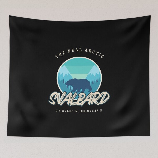 Item preview, The Real Arctic Svalbard Norway Longyearbyen Magdalenefjorden Arctic Nation North Pole designed and sold by GraTEEtude.