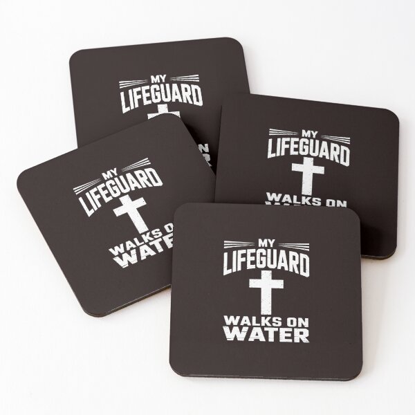 Item preview, My Lifeguard Walks On Water designed and sold by hettingerchaim.