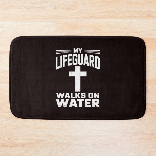 Item preview, My Lifeguard Walks On Water designed and sold by hettingerchaim.
