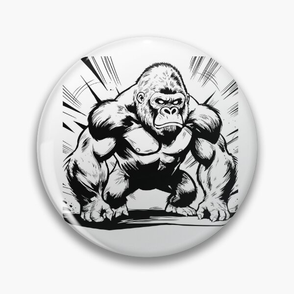 Item preview, Angry Gorilla designed and sold by MartynaKanik.