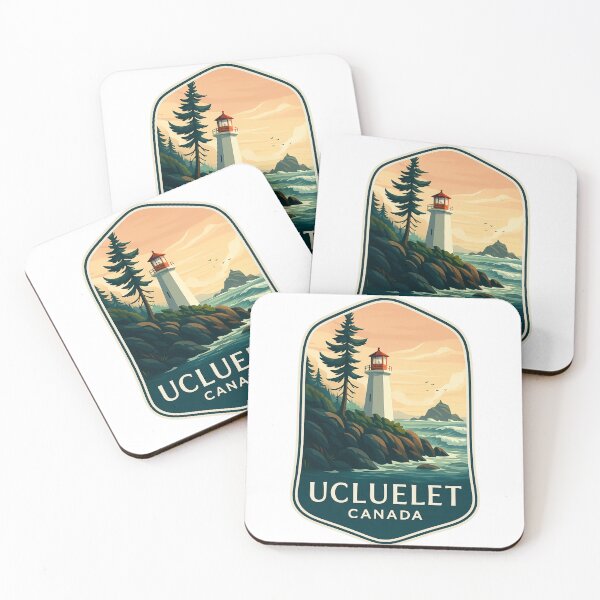 Item preview, Ucluelet Canada Lighthouse and Coastal Forest Headlands designed and sold by Aryabek.