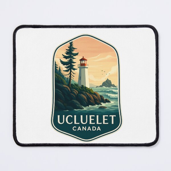 Item preview, Ucluelet Canada Lighthouse and Coastal Forest Headlands designed and sold by Aryabek.