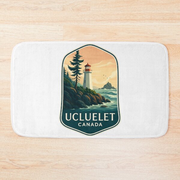 Item preview, Ucluelet Canada Lighthouse and Coastal Forest Headlands designed and sold by Aryabek.