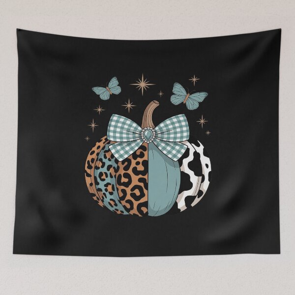 Item preview, Preppy Western Fall Pumpkin designed and sold by LegendsArt75.