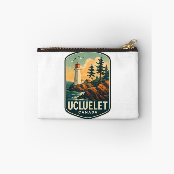 Item preview, Ucluelet Canada Lighthouse with Rocky Shoreline and Pines designed and sold by Aryabek.