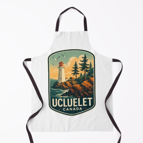 Item preview, Ucluelet Canada Lighthouse with Rocky Shoreline and Pines designed and sold by Aryabek.