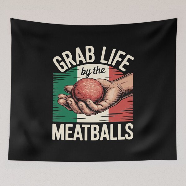 Item preview, Italian Food Meatball Humor Mommys Little Meatball  designed and sold by VerseFarm.