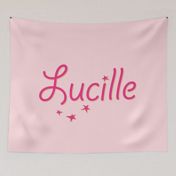 Item preview, My Name is Lucille designed and sold by CharlottePlaceArt.