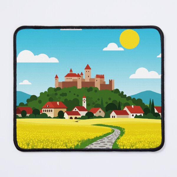Item preview, Castle on a mountain designed and sold by Design4uStudio.