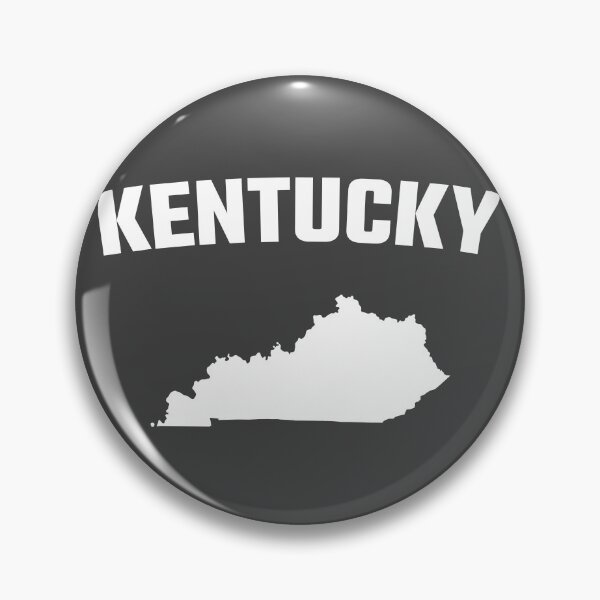 Item preview, Kentucky Pride - Bold White State Silhouette & Text designed and sold by mashmosh.