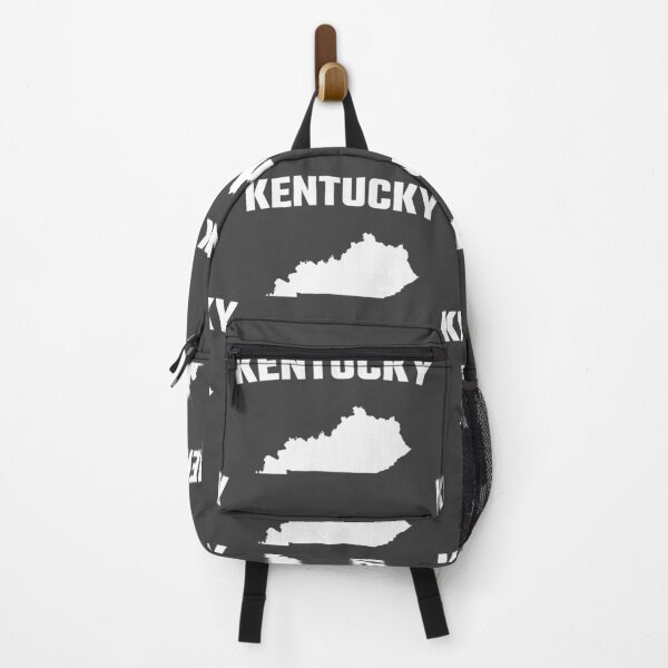 Item preview, Kentucky Pride - Bold White State Silhouette & Text designed and sold by mashmosh.