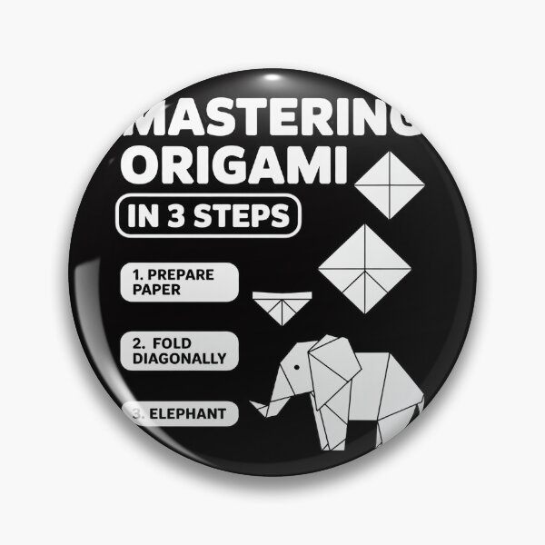 Item preview, Mastering Origami in 3 steps paper crane elephant designed and sold by demarioTTS.