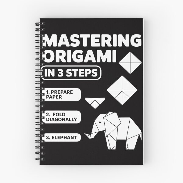Item preview, Mastering Origami in 3 steps paper crane elephant designed and sold by demarioTTS.