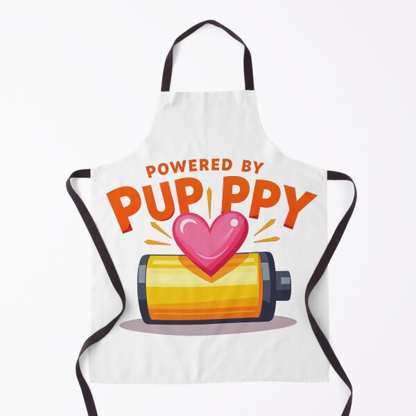 Item preview, Powered by Puppy designed and sold by ThePixelAndPine.
