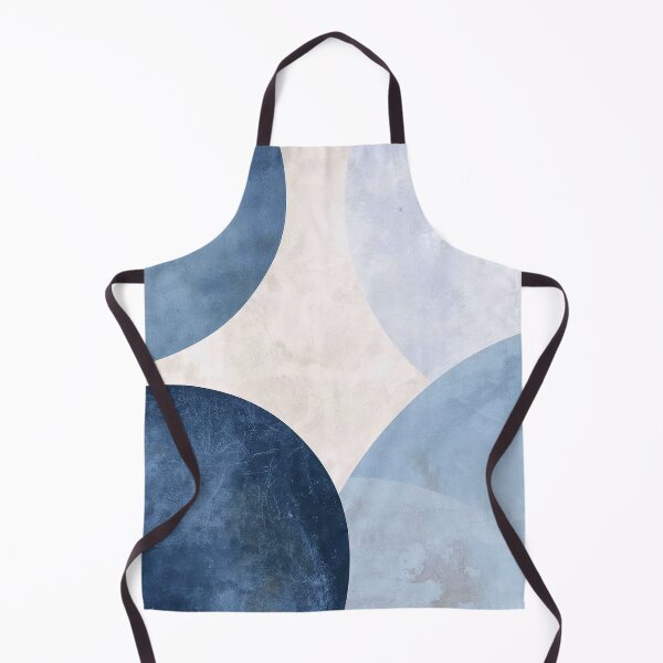 Item preview, Serene Blue Organic Pebbles Abstract designed and sold by Cozyartsss.