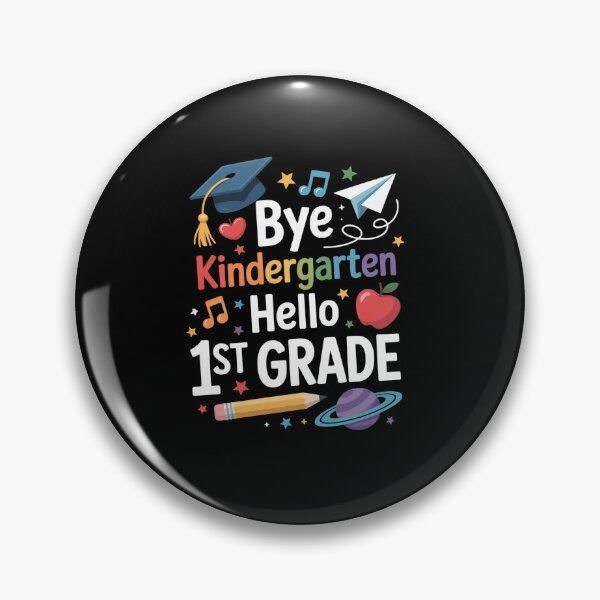 Item preview, Graduation Bye Kindergarten Hello 1st Grade  designed and sold by KonopikaaArt.