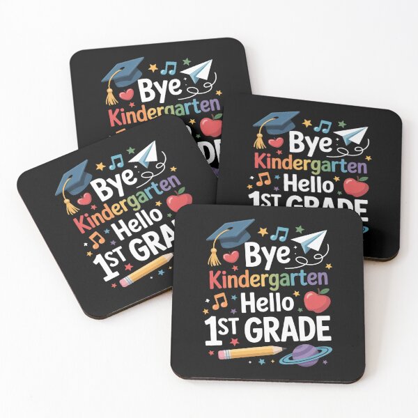 Item preview, Graduation Bye Kindergarten Hello 1st Grade  designed and sold by KonopikaaArt.