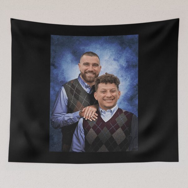 Item preview, Kelce And Mahomes Stepbrothers designed and sold by PatayMano.