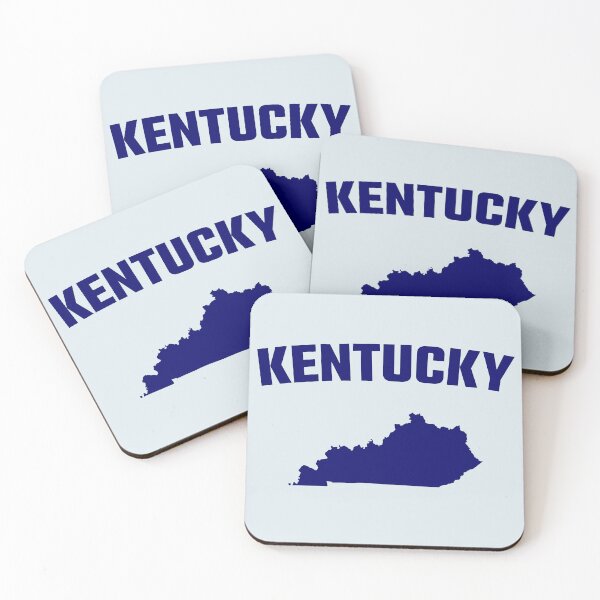Item preview, Kentucky State Pride - Classic Blue Silhouette & Varsity Text designed and sold by mashmosh.