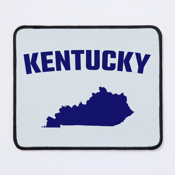 Item preview, Kentucky State Pride - Classic Blue Silhouette & Varsity Text designed and sold by mashmosh.