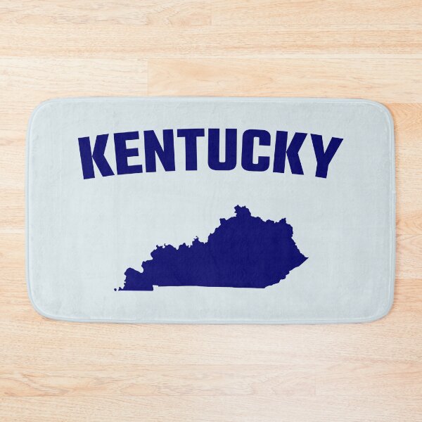 Item preview, Kentucky State Pride - Classic Blue Silhouette & Varsity Text designed and sold by mashmosh.
