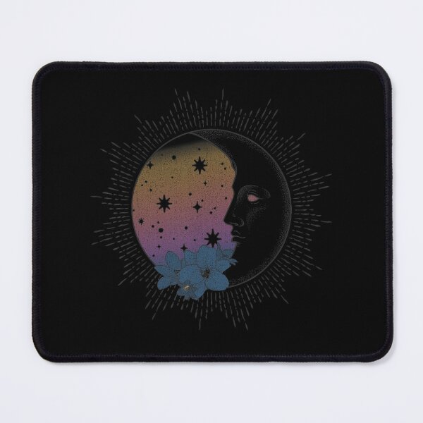Item preview, Galaxy Flower Moon Dreamy Cosmic Illustration Design designed and sold by buikemaariella.