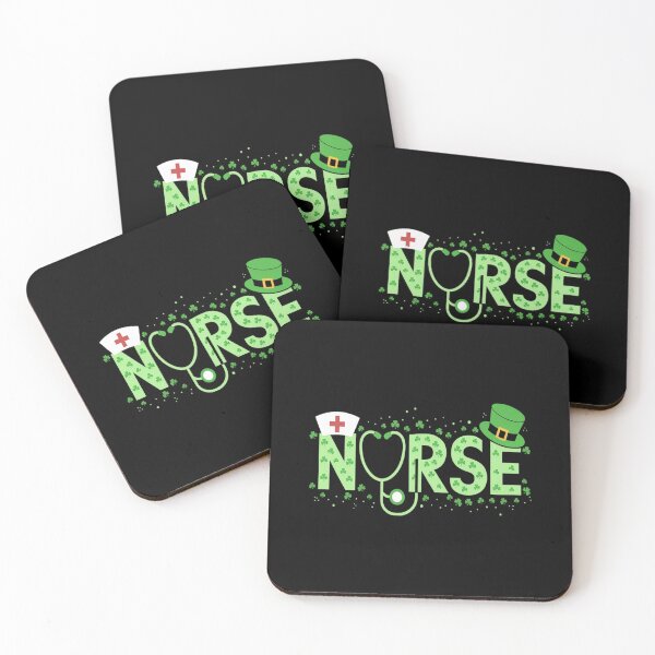 Item preview, Irish Nurse Stethoscope Scrub St Patricks Day Nurses Women designed and sold by KonopikaaArt.