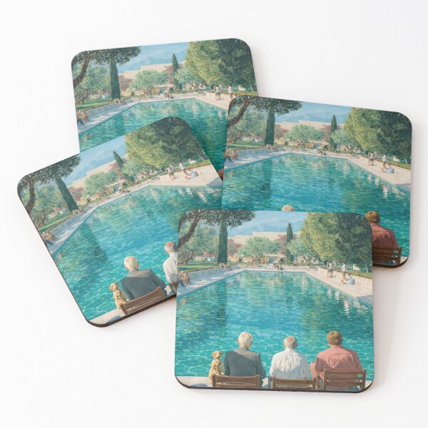 Item preview, David Hockney Poolside View designed and sold by mikepa120.