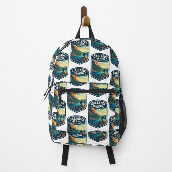 Item preview, Galiano Island Canada Bald Eagle and Coastal Forest Bluff designed and sold by Aryabek.