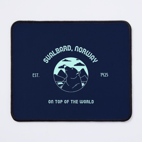 Item preview, Svalbard Norway On Top Of The World Polar Bear Longyearbyen Magdalenefjorden Arctic Nation North Pole designed and sold by GraTEEtude.