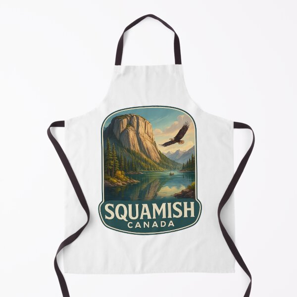 Item preview, Squamish Canada Stawamus Chief with Eagle and Mountain Lake designed and sold by Aryabek.