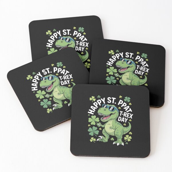 Item preview, Happy St Pat Trex Day Dino St Patricks Day designed and sold by EllenJast.