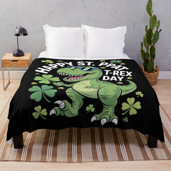 Item preview, Happy St Pat Trex Day Dino St Patricks Day designed and sold by EllenJast.