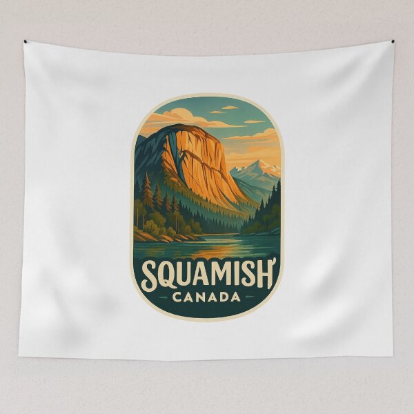 Item preview, Stawamus Chief and Howe Sound in Squamish, British Columbia designed and sold by Aryabek.
